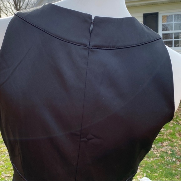 The Limited Event Little Black Satin Jewels Dress Large L‎ - Picture 6 of 8